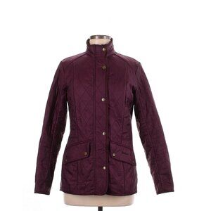 Barbour Cavalry Polarquilt Jacket, Dark Plum/Burgundy, Size 6